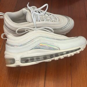 White Nike Air Max Sneakers